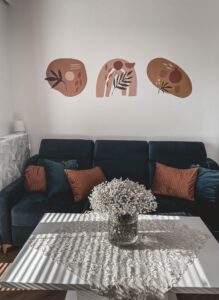 druk naścienny natura